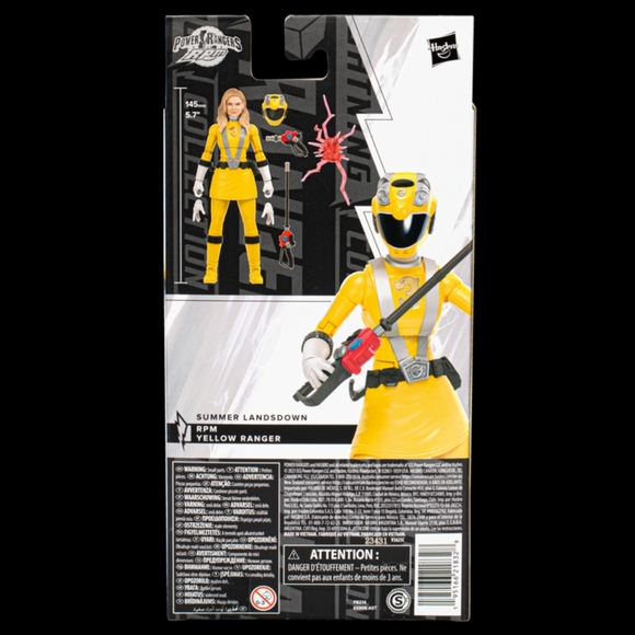 Power Rangers Lightning Collection RPM Yellow Ranger Figure 🔥 MMPR - Picture 13 of 14